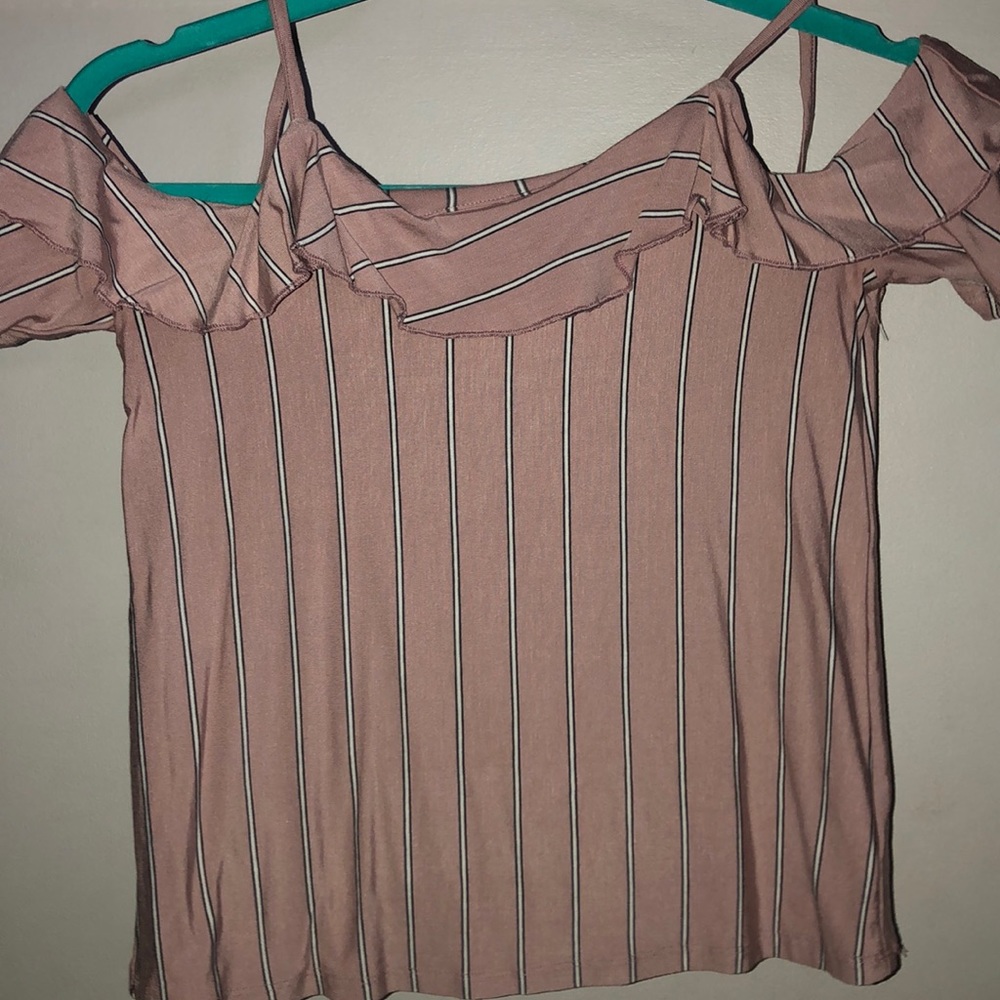 American eagle off the shoulder top